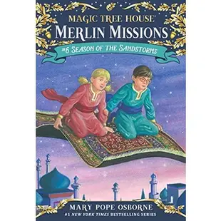 Merlin Mission #6: Season of the Sandstorms (平裝本)/Mary Pope Osborne Magic Tree House: Merlin Missions 【禮筑外文書店】