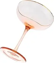 Hoement 1Pc Elegant Mojito Glass Stylish Cocktail Glass for Parties for Wine Juice and Unique Idea with Smooth Touch and Great Process Details