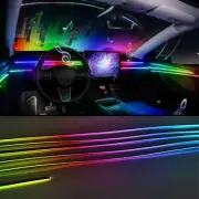 14in1 Symphony Car Atmosphere Interior RGB LED Acrylic Guide Fiber Optic Ambient (for: Porsche)