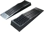 5000KG Capacity Heavy Duty Car Ramps 70cm Plastic Portable Loading Access Ramps Lift Repair Maintenance Jack Lift Tool 2pcs/Pair