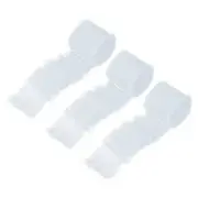 Chiffon Ribbon, 1.5"x7 Yard Silk Cream White Tulle Satin Fabric Ribbon,3pcs
