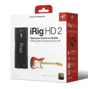 IK Multimedia iRig HD 2 - Studio Quality Guitar Audio Interface for iOS/MAC/PC