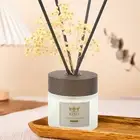 Light Blue Modern Reed Diffuser Set,Reed Diffuser & Oil Diffuser Sticks with Flo