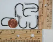 50 2/0 10827 SS Black Stainless Steel live bait chunking Medium Tackle Fish hook