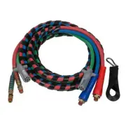 Grote 81-3215 3 In 1 Power Cord Set, 15', Red & Blue