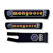 Mongoose Nylon pad set - BLACK 1984-1985 - old school bmx