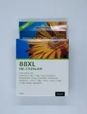 ECOPLUS (C9396AN) compatible HP# 88xl, Black Ink Cartridge FOR HP