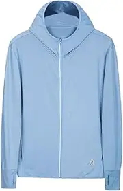 [INOOMP] Long Sleeve Clothing Summer Jackets Sun Suits for Men Sun Block Clothing Jackets Womens Trench Coats Woman Jackets for Women Men Hoodies% Polyester Fiber
