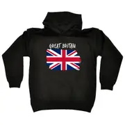 Great Britain Country Flag Nationality - Kids Children Hoodie