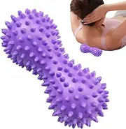 Massage Roller Ball - Roller Massager Neck | Spiky Ergonomic Massager for Muscle Relief and Mobility Training Exercise Neck Foot Back Use