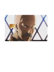 High Gloss Credit Card Skin - Attack on Titan Dot Pixis Design