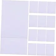HOMSFOU 20Pcs Picture Mats for Photos Smooth Matting for DIY Decor Art Display Light Sturdy Photo Frame Backing Boards