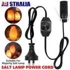 Salt Lamp Power Cord Cable Dimmable Button Control Switch w/ FREE E14 Bulb Light