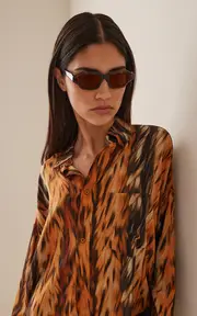 [Loewe] Square-Frame Acetate Sunglasses