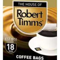 在飛比找蝦皮購物優惠-Robert Timms 濾掛咖啡105g/18包 澳洲咖啡