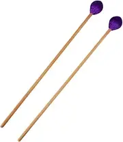 SUPVOX 2pcs Professional Marimba Sticks Durable Xylophone Hammers for Percussion Instruments Material Smooth Surface for Students and Professionals
