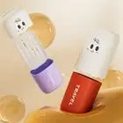 with Cover Travel Wash Cup Cute Cartoon Brushing Cup New Travel Soap Dish