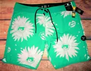 MENS VOLCOM TROPICAL SWIM BOARD SHORTS SIZE 38