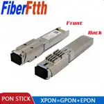 PON STICK EPON GPON XPON SFP ONU STICK 帶 MAC SC 連接器 PON 模塊 1