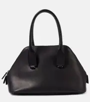 [The Row] The Row Devon Medium leather tote bag One Size black