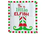Cotton Elf Pot Holder and Towel Set (Little Elfish) - 2 Item Gift Set