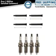 Ignition Coil Boots & Iridium Spark Plug Kit Set for Chrysler Dodge Jeep