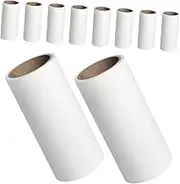 ETHZZLE 10pcs Pet Hair Remover Roller Refills Only Reusable Dog Pet Remover Pet Lint Roller Lint Remover for Clothes Couch Car Seat Carpet Bedding