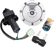 Ignition Barrel Key Switch for CB1300 CB750 F2 CB Seven Fifty RC42 35010-MW3-611 35010-MW3-610 Ignition Switch Fuel Gas Cap Seat Lock Key Kit Motor Ignition Key Switches