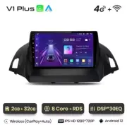 Radio 2 din 9 " For Ford Kuga Bluetooth GPS Wifi USB 2/32 Carplay Navigator 4G