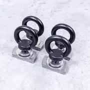 M8 Eye Bolts Tie Down Kit of 4 to suit PIONEER 6 PLATFORM Rhino Rack