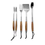 Schmidt Brothers Bbq Bonded Teak 4-Pc. Grill Set