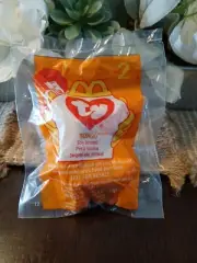 BONGO THE MONKEY toy Ty Beanie Babies #2 new 1998 McDonalds Happy Meal - SEALED
