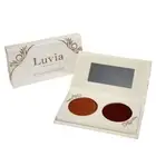 Luvia Mini Eyeshadow Palette Duo 2 Shades Bronze Brown Metallic + Matte