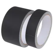 Black Gaffer Tape No Residue Non-Reflective Easy Tear Book Repair Tape Matte!