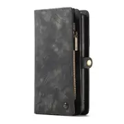 For Huawei P20 Cover 2 in 1 Multifunction Split Zipper Wallet PU Leather Case Flip Smart Phone Bag Case for Huawei P20