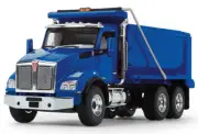 KENWORTH FIRST GEAR 50-3470 KENWORTH T880 DUMP TRUCK BLUE 1:50 "NEW"