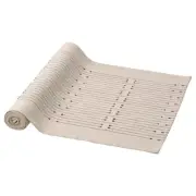 Table Runner Dark Grey Natural Style Dining Food Table Decor VÅRARV 35x150cm