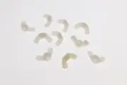 10 Pack 10-32 Nylon Wing Nuts - Off White(Natural Nylon Finish) WN10-32N