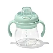 OXO Tot Transitions Soft Spout Sippy Cup With Removable Handles - Opal