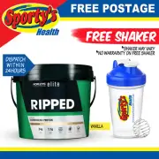 Horley's Elite RIPPED Whey Protein 2.5kg (5.5lbs) 83 serves - Vanilla