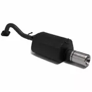 muffler for Toyota Corolla E12 HB 1.4i 71kW 2002-2004 Single Round Tip 100mm