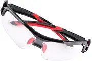 Gatuida Bike Glasses Ski Glasses Cycling Glasses Motor Riding Glasses Windproof Glasses Motorcycle Goggles Red