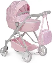 JC Toys - for Keeps Playtime | 2 in 1 Baby Doll Swing and Portable Carrier | for Dolls up to 18" | Ages 3+ | Nature Theme Color