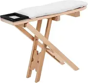 ERINGOGO Doll House Ironing Table Doll Miniature Iron Table Model Mini House Supply Micro Ironing Table Model Doll Ironing Table Decor Iron Board Decoration Miniature Decor Wood Beige