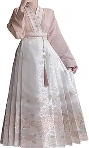 [YTDJJWLS] Chinese Style Ming Style Hanfu High-end Horse Face Skirt Set