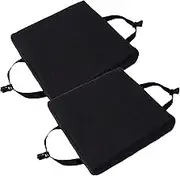 Square Cushion Set of 2 for Bar Stool 25/30/35/40cm Chair Seat Pad Thicked 5/8cm Dining Chair Pads for Home Kitchen (@3,40x40x5cm)