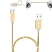 20cm 1m 2m Nylon Braided Data Sync Transfer Charger Charging Micro USB Cable Cord for Android Phone