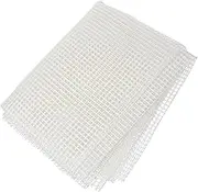 Anneome DIY Rug Making Mesh Hook Rug Mesh Tapestry Canvas for DIY Plastic Mesh Rug Hooking