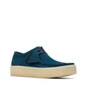 Clarks Men's Original Wallabee Cup Deep Blue Suede Made in Vietnam