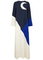 Taller Marmo Nubian Colour-blocked Maxi Dress - Multicoloured - 42 (UK10 / S) 42 (UK10 / S)